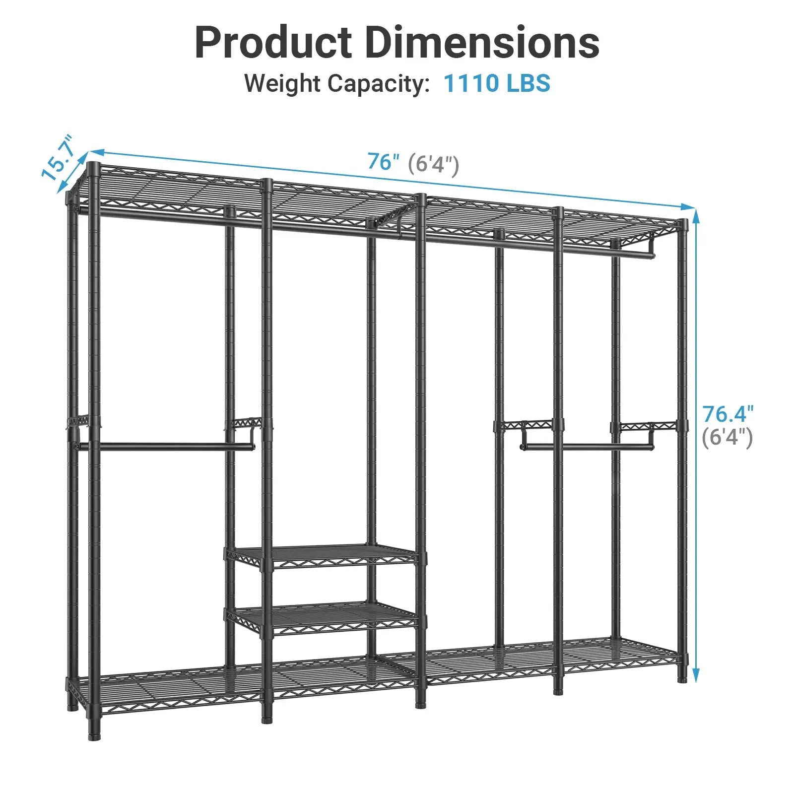 VIPEK V40 Garment Rack