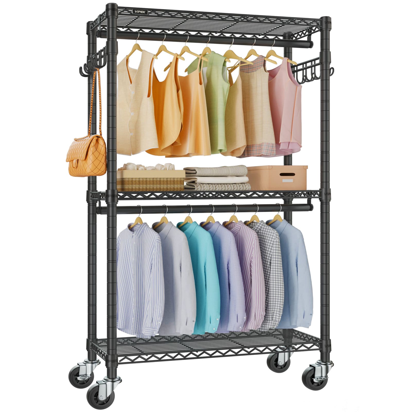 VIPEK R2 Rolling Clothes Rack