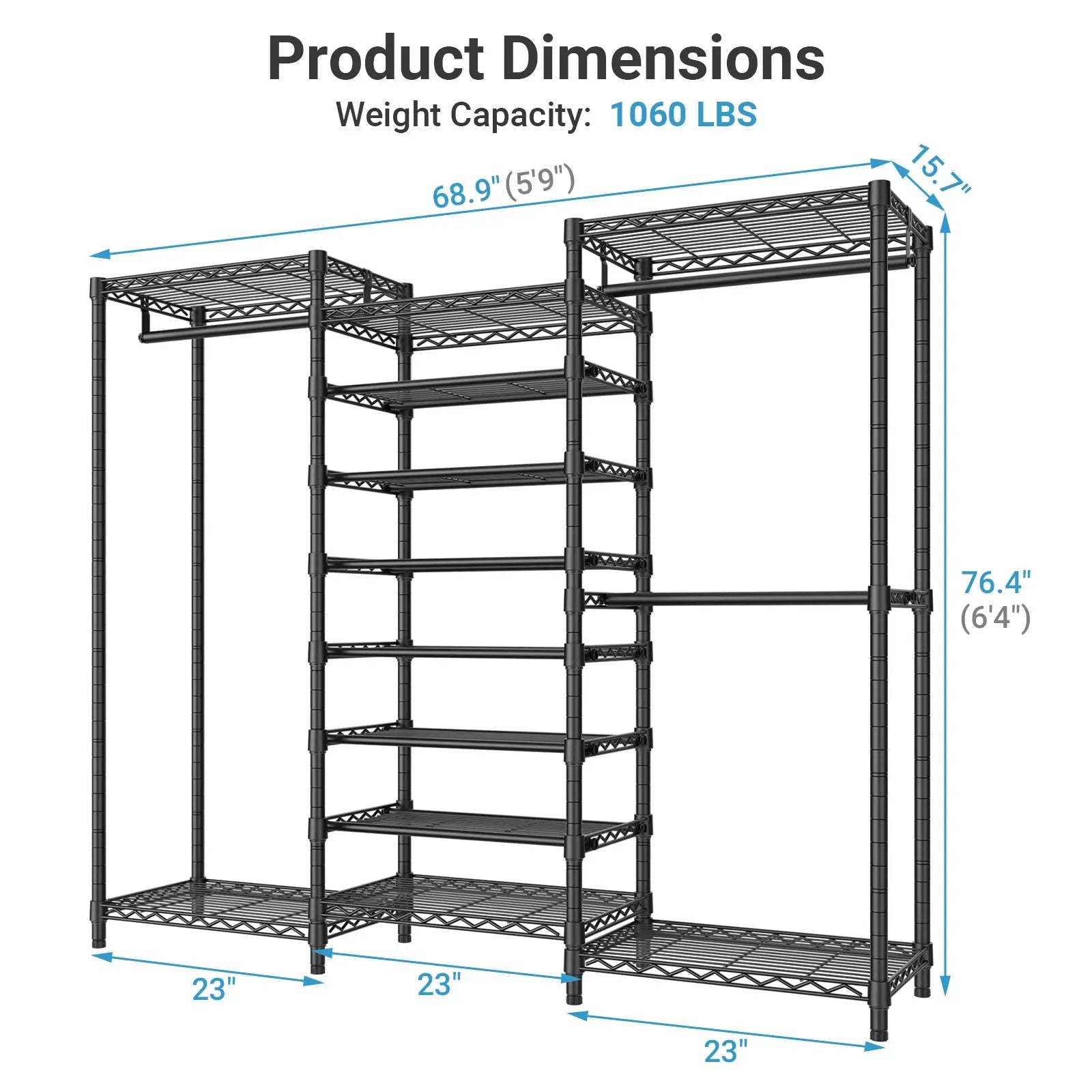 VIPEK S3 Garment Rack