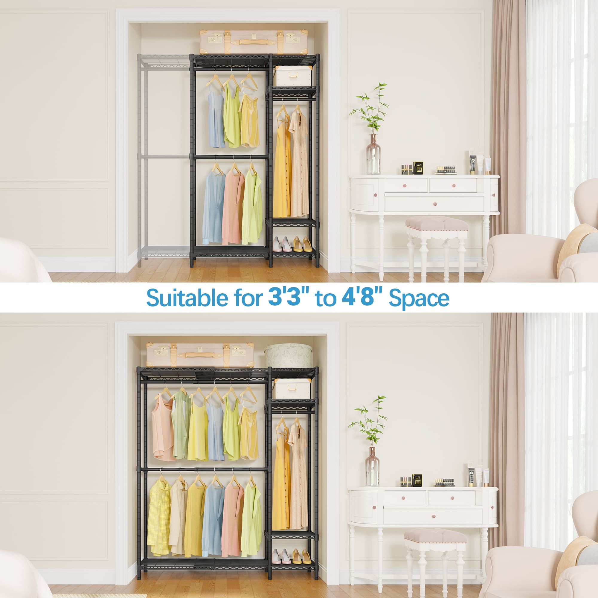 VIPEK X20 Expandable Clothes Rack