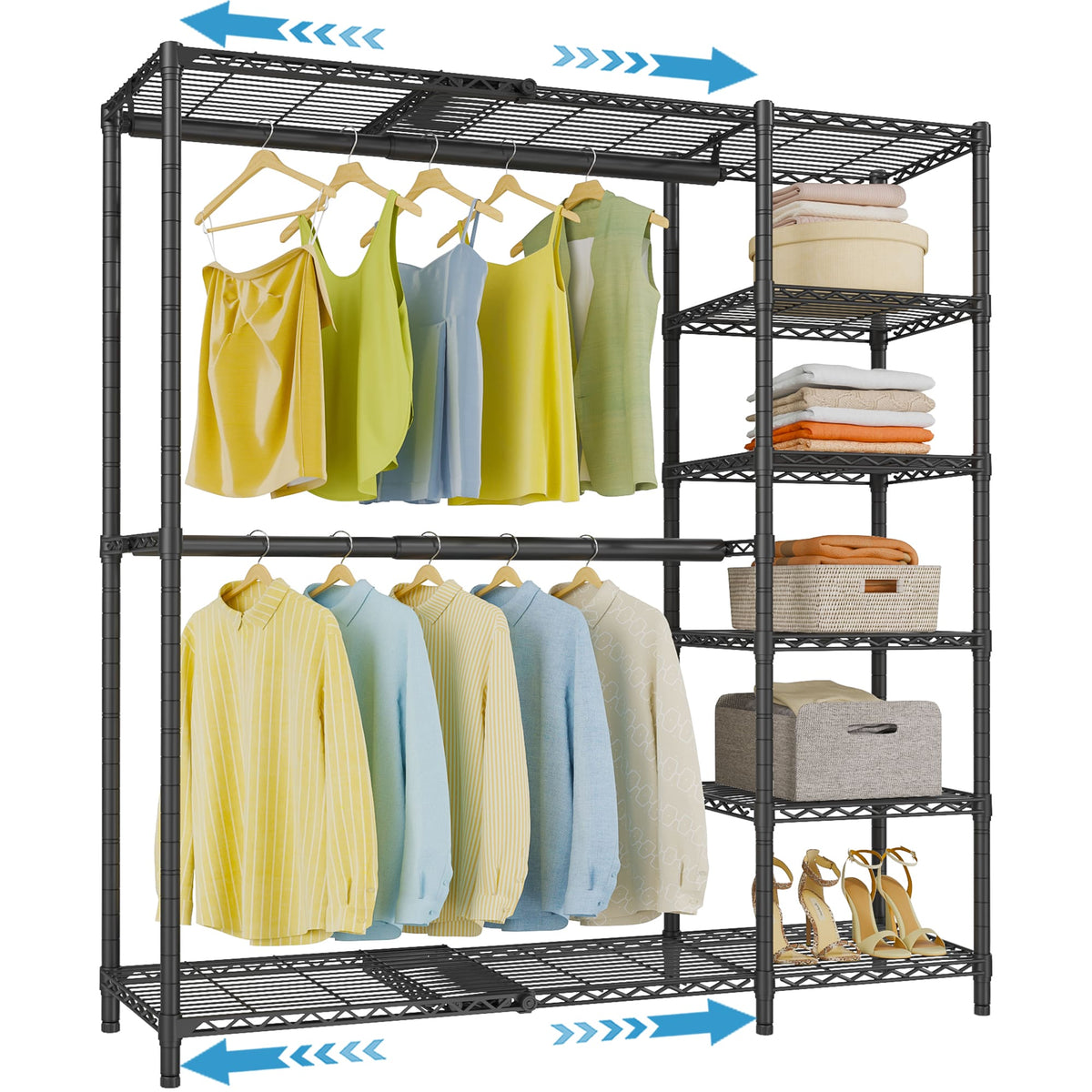 VIPEK X2 Expandable Garment Rack