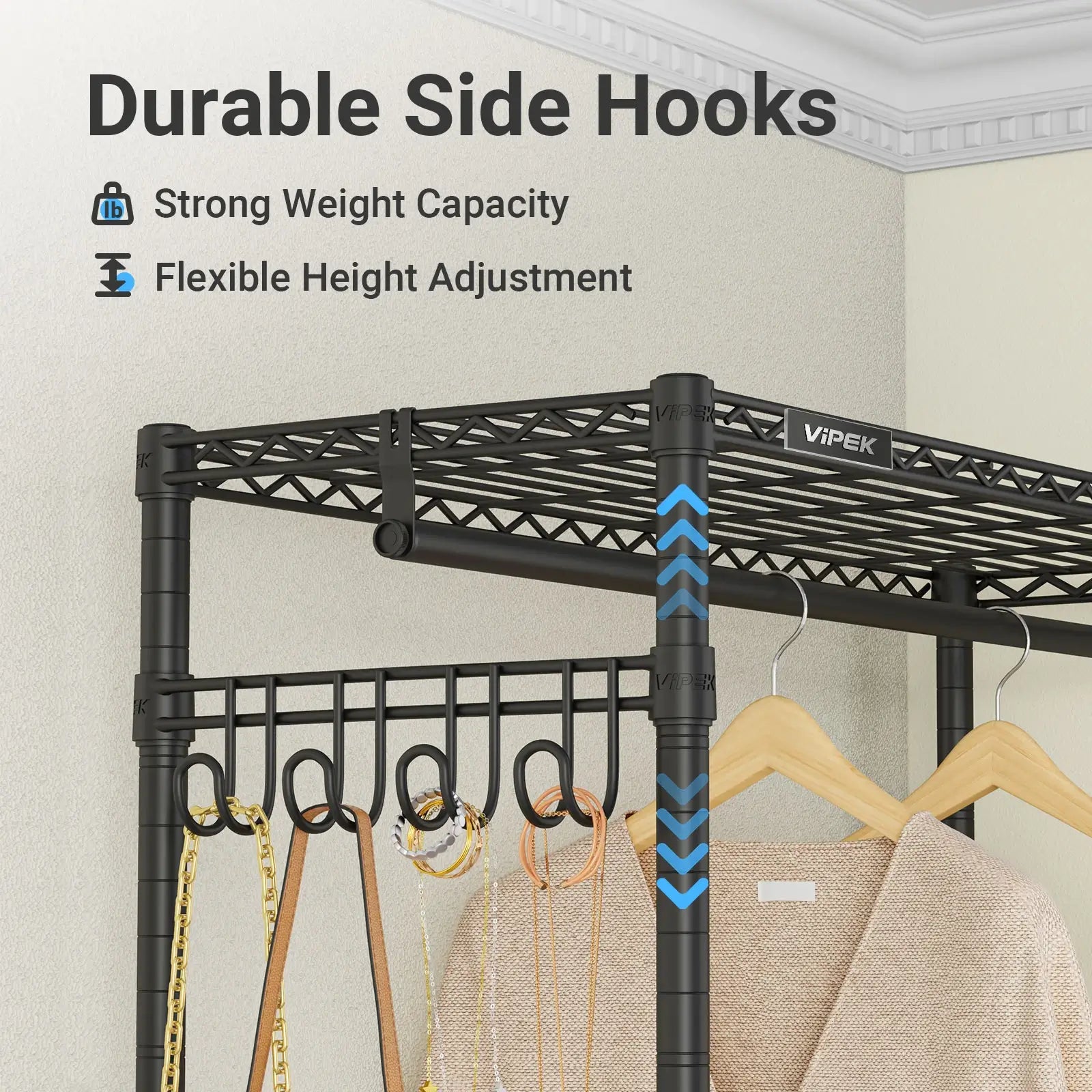 VIPEK R2 Plus Rolling Garment Rack