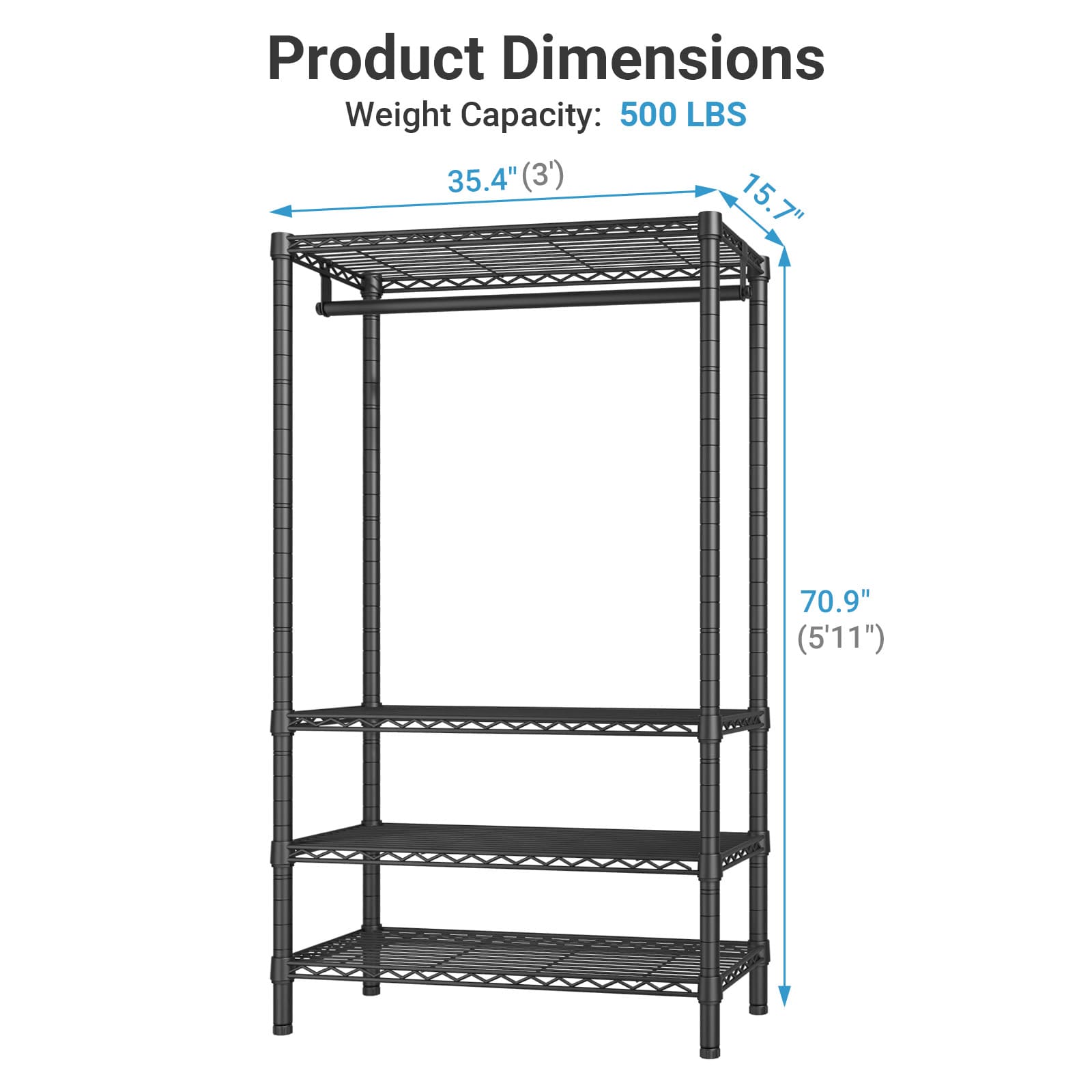 VIPEK V1 Clothes Rack
