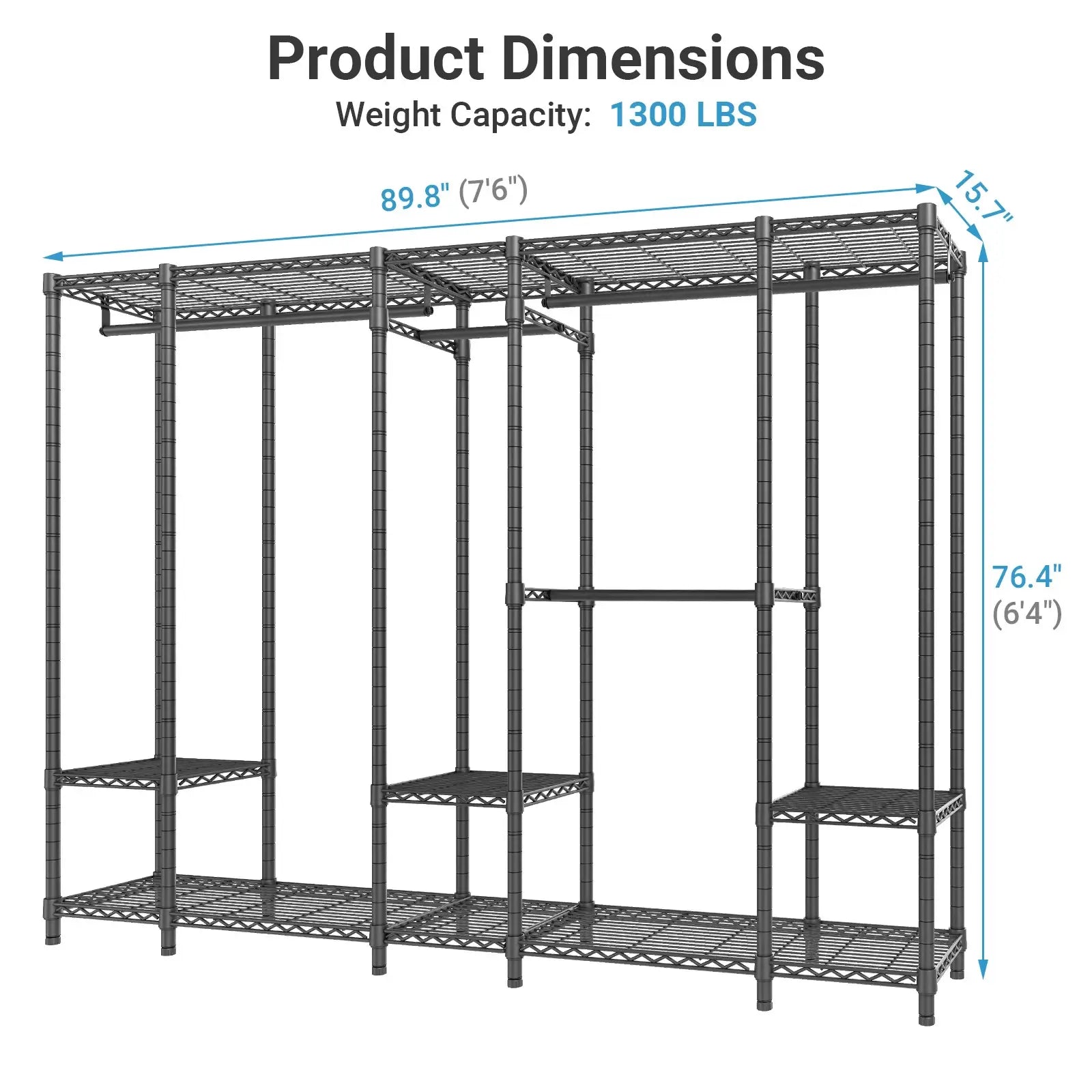 VIPEK V50 Garment Rack