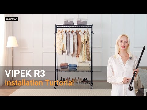VIPEK R3 Rolling Garment Rack